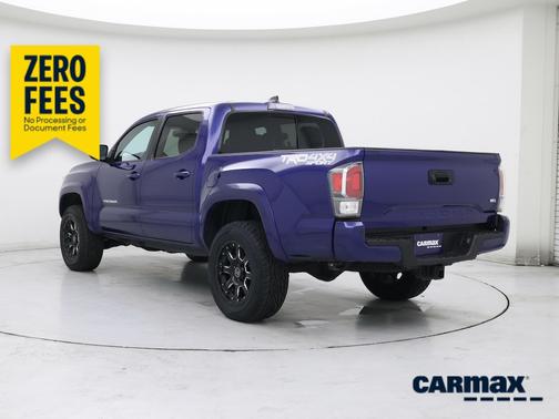 Blue 2022 Toyota Tacoma TRD Sport