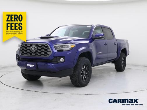 Blue 2022 Toyota Tacoma TRD Sport