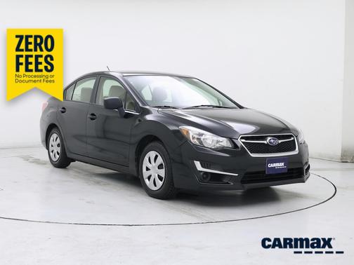 Black 2016 Subaru Impreza