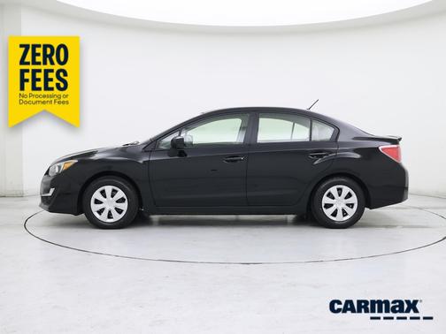 Black 2016 Subaru Impreza
