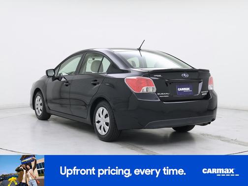 Black 2016 Subaru Impreza