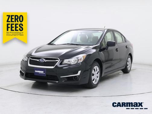 Black 2016 Subaru Impreza