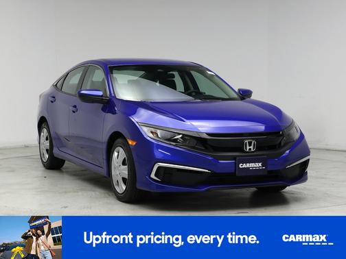 Blue 2020 Honda Civic LX