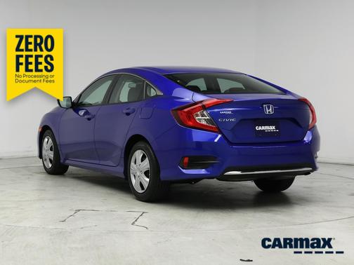Blue 2020 Honda Civic LX