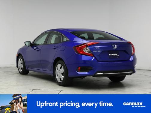 Blue 2020 Honda Civic LX