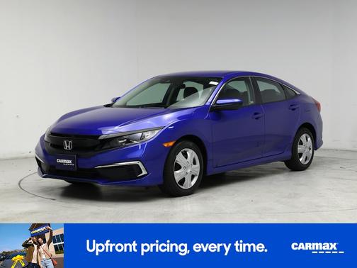 Blue 2020 Honda Civic LX