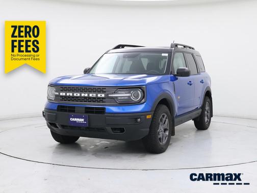 Blue 2022 Ford Bronco Sport Badlands