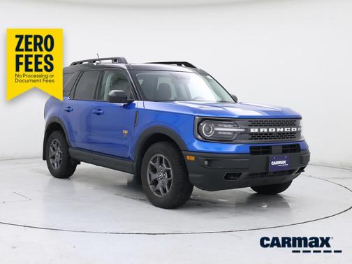 Blue 2022 Ford Bronco Sport Badlands