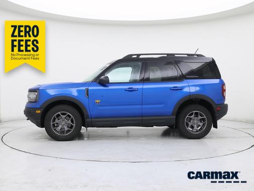 Blue 2022 Ford Bronco Sport Badlands