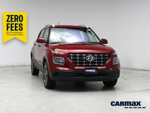 Red 2025 Hyundai VENUE SEL