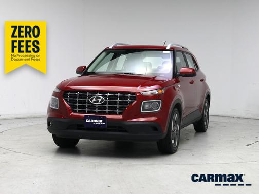 Red 2025 Hyundai VENUE SEL