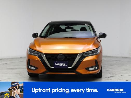 Orange 2022 Nissan Sentra SR