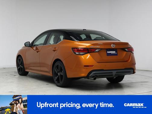 Orange 2022 Nissan Sentra SR