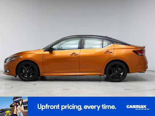 Orange 2022 Nissan Sentra SR