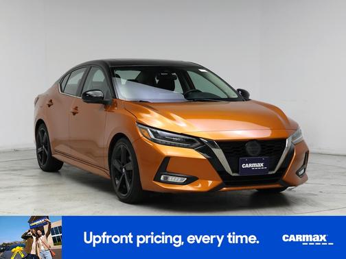 Orange 2022 Nissan Sentra SR