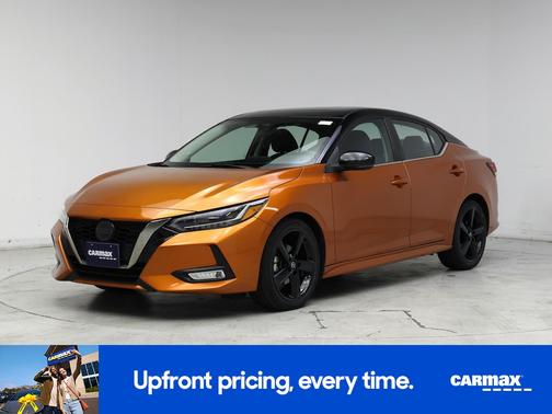 Orange 2022 Nissan Sentra SR