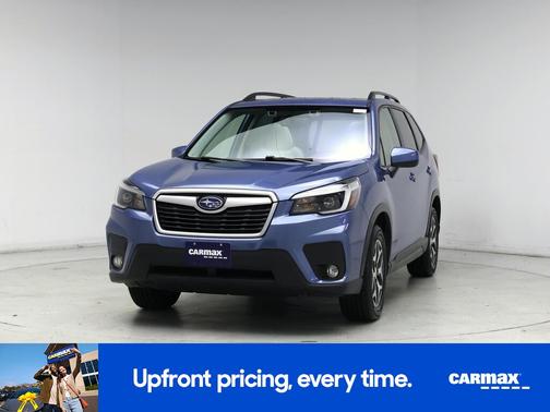 Blue 2021 Subaru Forester Premium
