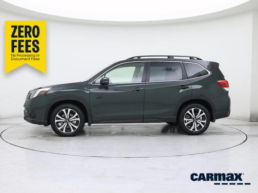 Green 2023 Subaru Forester Limited