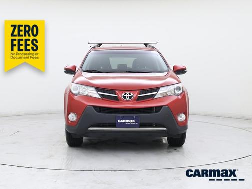 Red 2015 Toyota RAV4 XLE