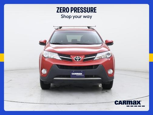 Red 2015 Toyota RAV4 XLE