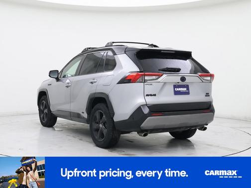 Silver 2020 Toyota RAV4 Hybrid XSE