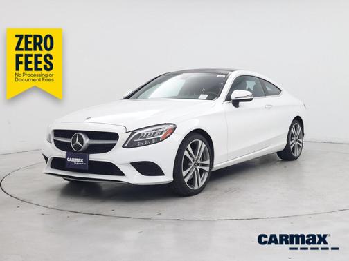 White 2020 Mercedes-Benz C-Class