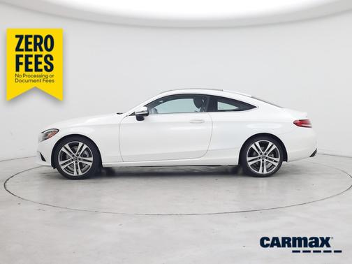 White 2020 Mercedes-Benz C-Class