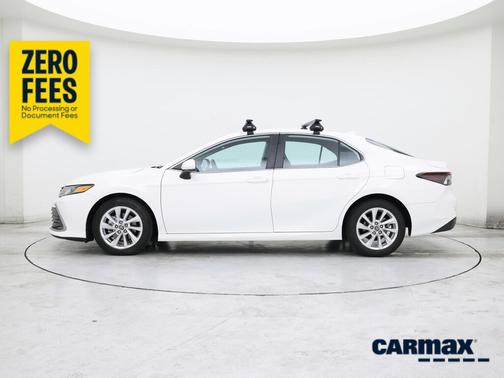 White 2023 Toyota Camry LE