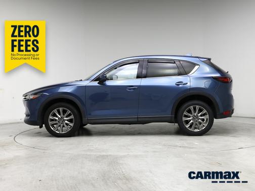 Blue 2021 Mazda CX-5 Grand Touring