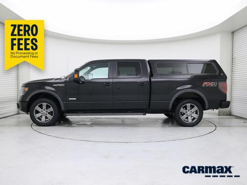 Blue 2014 Ford F-150 FX4