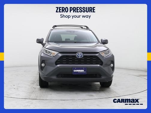 Gray 2021 Toyota RAV4 Hybrid XLE