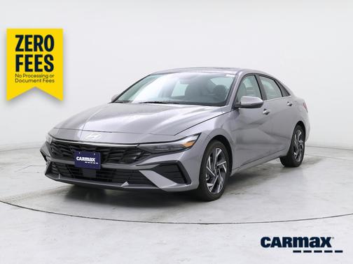 Gray 2025 Hyundai ELANTRA HEV Limited