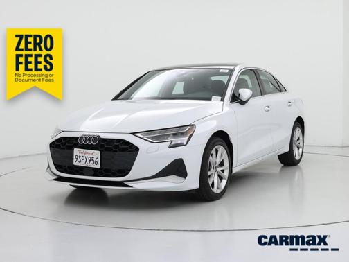 White 2025 Audi A3 Premium Plus