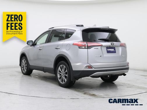 Silver 2018 Toyota RAV4 Limited