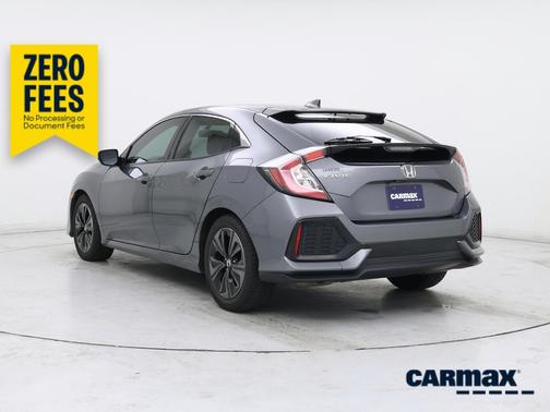 Gray 2018 Honda Civic EX