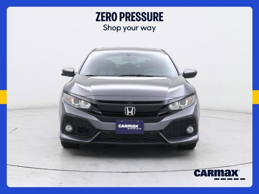 Gray 2018 Honda Civic EX