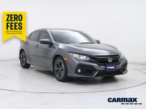 Gray 2018 Honda Civic EX