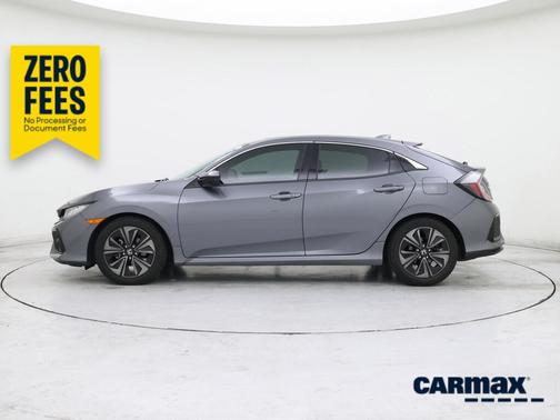 Gray 2018 Honda Civic EX