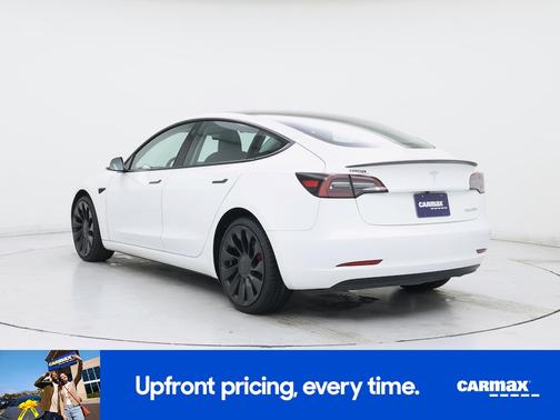 White 2023 Tesla Model 3 Performance