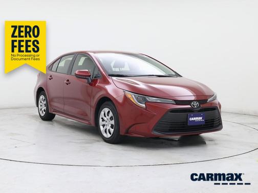 Red 2026 Toyota Corolla LE