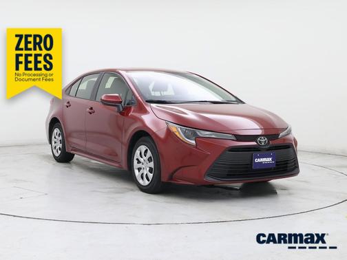 Red 2026 Toyota Corolla LE