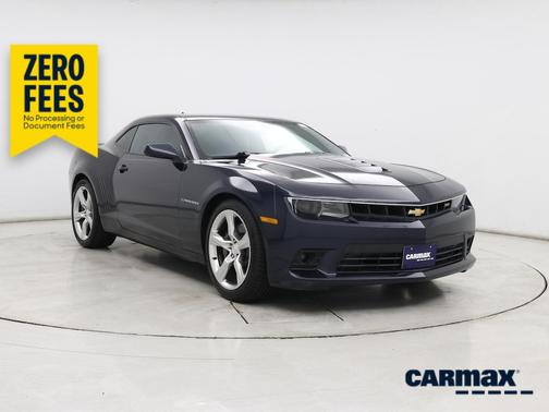 Blue 2015 Chevrolet Camaro SS