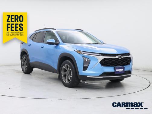 Blue 2025 Chevrolet Trax LT
