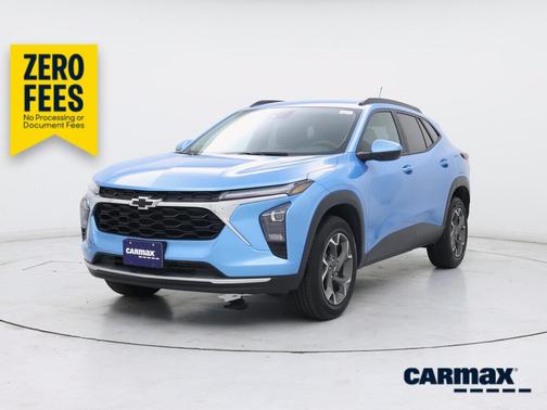 Blue 2025 Chevrolet Trax LT