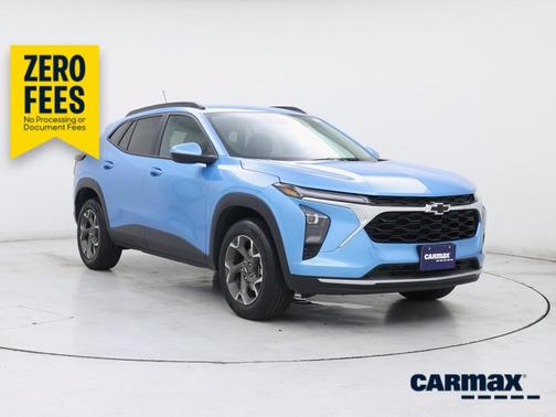 Blue 2025 Chevrolet Trax LT