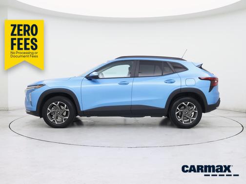 Blue 2025 Chevrolet Trax LT