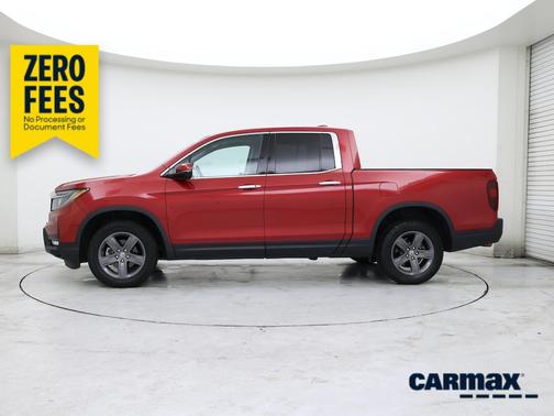 Red 2023 Honda Ridgeline RTL-E