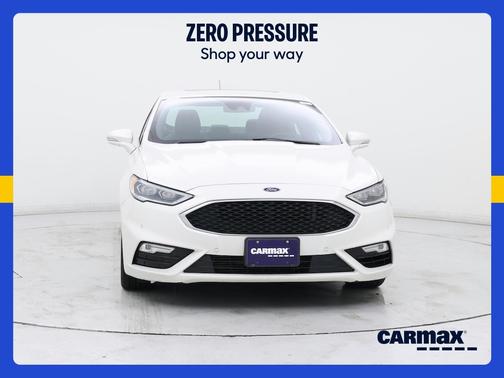White 2017 Ford Fusion Sport