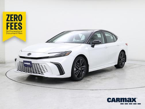 White 2025 Toyota Camry XSE