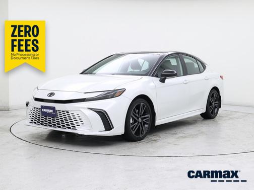 White 2025 Toyota Camry XSE